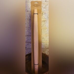 🆕 Rae Dunn French Style Wood Rolling Pin